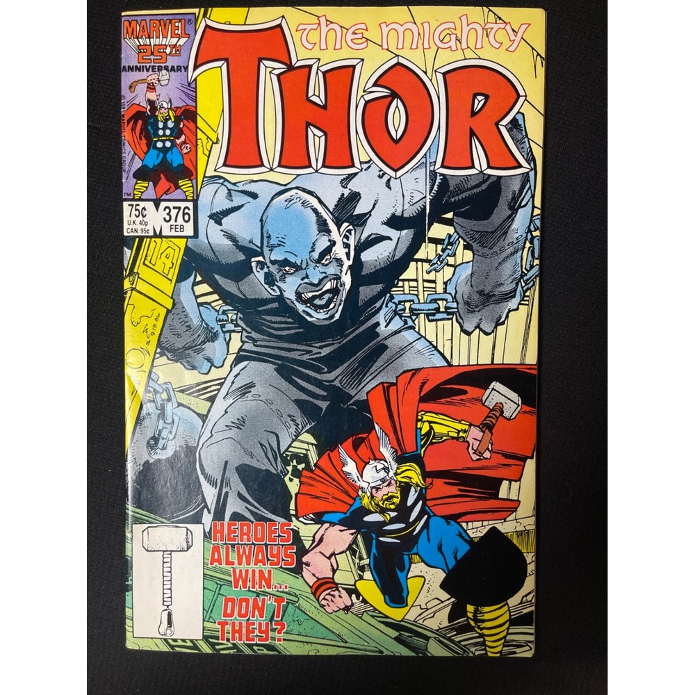 The Mighty Thor 376 Marvel Comics 1987 Comic Book‎